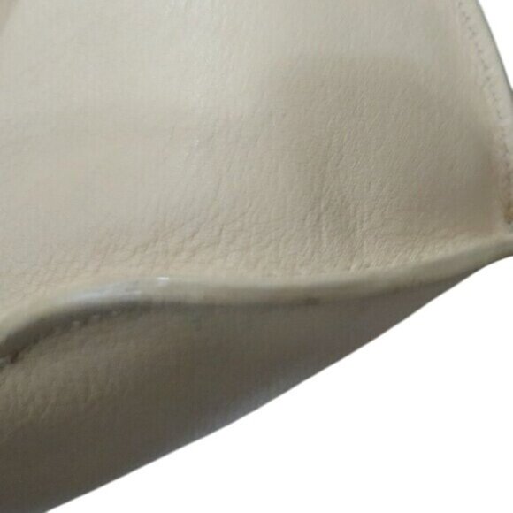 MICHAEL KORS Vintage Cream Leather Satchel - Picture 10 of 13